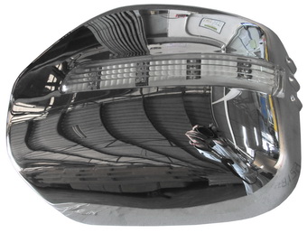 DOOR MIRROR COVER WITH LED COLOR RH